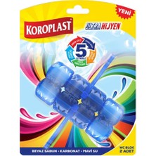 2 Adet Koroplast 5 Etkili Wc Blok 2 Li