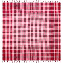 Matmel Soft Ekoseli Piknik Örtüsü - Kırmızı - 165X165 cm