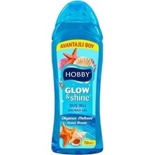 4 Adet Hobby Glow&shine Duş Jeli Okyanus 750 ml