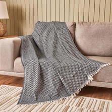 Matmel Soft Bety Koltuk Örtüsü - Lacivert - 130X170 cm