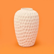 Matmel Deco Hermosa Vazo - Bej - 26 cm