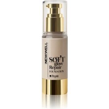 5 Adet New Well Soft Glow Repair Foundation Espresso 30 ml