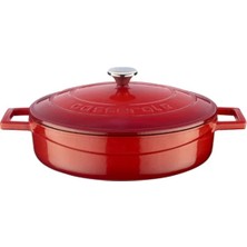 Matmel Yayvan Döküm Tencere - 24 cm