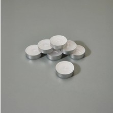 Matmel 50'li Tealight Mum - Beyaz - 3,8 cm