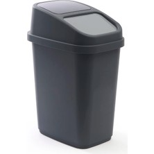 Matmel Vinto Çöp Kovası - Gri - 5 Lt