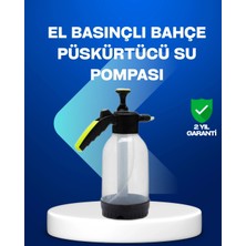 Nemere Basınçlı Manuel Köpük Pompası 2l Ayarlanabilir Sprey Başlıklı Temizlik