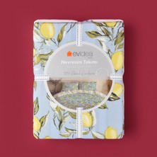 Matmel Soft Fresco Tek Kişilik Nevresim Takımı - Mavi