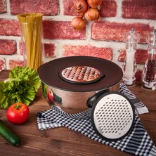 Matmel Satin 5 Parça Karıştırma Seti - Inox / Siyah - 4,6 Lt