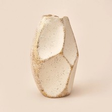 Matmel Deco Urthania Vazo - Bej / Gold - 32 cm