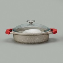 Matmel Döküm Karnıyarık Tenceresi - Siyah - 24 cm