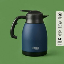 Matmel Kitchen Çay Termosu - Lacivert - 1,5 Lt