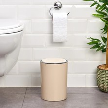 Matmel Lenox Çöp Kovası - Bej - 6 Lt