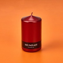 Matmel Baton Mum - Metalik Bordo - 10X6 cm