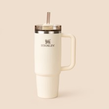 Matmel Termos The Quencher Fluted Tumbler Cream Gloss - 890 ml