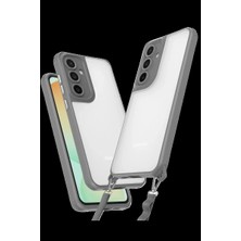 Armüz Samsung Galaxy A35 5g Kılıf Penta Silikon Kılıf - Titan Gri