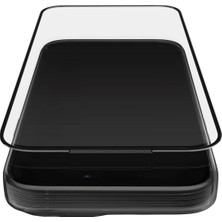 Hereveoyuncak iPhone 15 Plus Ekran Koruyucu Kırılmaz Cam Çıtalı Koruyucuu