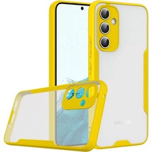 Armüz Samsung Galaxy A24 4g Kılıf Platin Silikon - Sarı