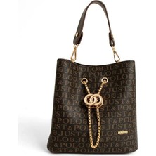 Just Polo Kadın Aksesuar Detaylı Ayarlanabilir Askılı Şık El & Omuz Çantası Shoulder Bag