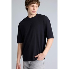 DeFacto %100 Pamuk Loose Fit Basic Tişört G4728AX26SM