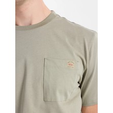 Lee Cooper Haki Erkek Regular Fit T-Shirt 262 Lcm 242003 Vıncent Haki