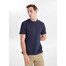 Lee Cooper Lacivert Erkek Regular Fit T-Shirt 262 Lcm 242003 Vıncent Lacivert