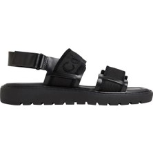 Calvin Klein Siyah Kadın Sandalet Sq Molded Sandal Webb
