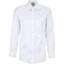 Brooks Brothers Beyaz Erkek Slim Fit Gömlek BBSS26MSH031