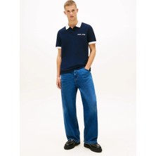 Tommy Jeans Lacivert Erkek Polo T-Shirt DM0DM23036C1G Lacivert Polo T-Shirt