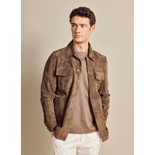 Brooks Brothers Kahverengi Erkek Standart Fit Gömlek BBSS26MLS003