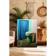 Mgi Design Özel Tasarım Çağdaş Tablo Eseri Vintage Etkili Kanvas Tablo Yatak Odası Tablosu
