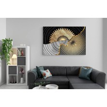 Mgi Design Şık Modern Tasarım Tablosu Vintage Etkili Kanvas Tablo Çalışma Odası Sanatı