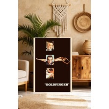 Mgi Design Sanatsal Vintage Film Posteri Modern Tarzda Kanvas Tablo Ofis Duvar Tablosu