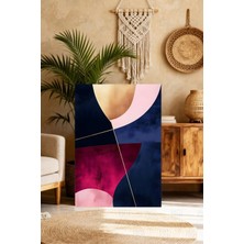 Mgi Design Şık Çağdaş Tablo Eseri Bohem Kanvas Tablo Salon Dekoru