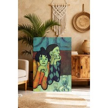 Mgi Design Sanatsal Picasso Reprodüksiyonu Modern Tarzda Kanvas Tablo Yatak Odası Tablosu
