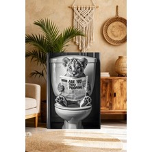 Mgi Design Özgün Renkli Eklektik Tablo Vintage Etkili Kanvas Tablo Lüks Duvar Sanatı