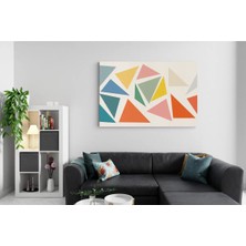 Mgi Design Estetik Soyut Geometrik Sanat Kanvas Tablo Dekoratif Duvar Sanatı