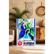 Mgi Design Galeri Kalitesinde Vintage Sinema Film Posteri Kanvas Tablo Şık Duvar Sanatı