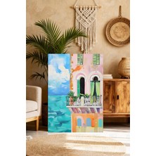 Mgi Design Sanatsal Maksimalist Sanat Boho Stilinde Kanvas Tablo Modern Ev Dekoru