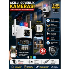 Serkanelektronik Akıllı Güvenlik Kamerası 6 Mp