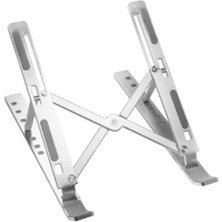 Hubstein Frisby FNC-5150st 10"-15.6" Katlabilir Aliminyum Döküm Notebook Standı (Kılıf Hediyeli)