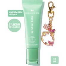 Herbaderm Mint Lemonade, Parlatıcı, Dolgunlaştırıcı, Onarıcı Vegan Dudak Balmı, Limonata Aromalı 10 ml