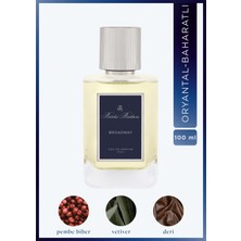 Brooks Brothers Broadway EDP Erkek Parfüm 100 ML | Oryantal - Baharatlı | Pembe Biber, Kakule, Paçuli, Oud, Vanilya, Deri