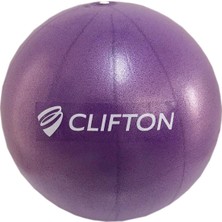 Clifton 25 cm Mini Pilates Topu Mor Anti-Burst Özellikli Tekil Kullanım Amaçlı Pilates Ürünü