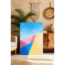 Mgi Design Sanatsal Modern Çağdaş Sanat Kanvas Tablo Dekoratif Salon Tablosu