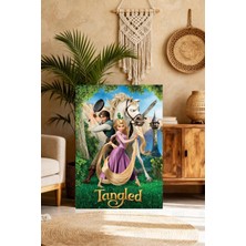 Mgi Design Özel Tasarım Retro Film Afişi Boho Stilinde Kanvas Tablo Ofis Duvar Tablosu