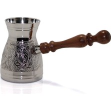 Runaway Pirinç Cezve 4.75 İnç Model 3 Geleneksel Türk Kahvesi Cezvesi