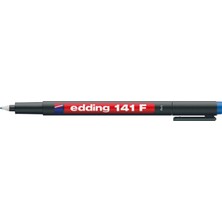Edding Asetat Kalemi E-141F Mavi Tekli 0.6 mm Kalınlık Su Geçirmez Yazı İçin Pratik Kullanım