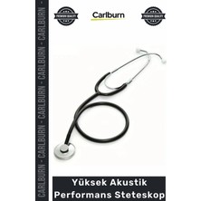 Carlburn #steteskop Profesyonel Medikal Hassas Dinlme Cihazı Kardiyoloji Tipi Yüksek Akustik Performans Steteskop