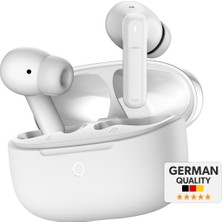 Woyax Gigasound ANC+ENC Kablosuz Bluetooth Kulaklık Kulak İçi Aktif Gürültü Engelleme 4 mikrofon 42 Saat Kullanım Gigasound Power Bass Ses IPX4 Su Dayanıklılığı