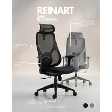 Reinart Mobilya Reinart Sane Siyah Ofis Koltuğu | Yönetici Koltuğu -İthal Ürün